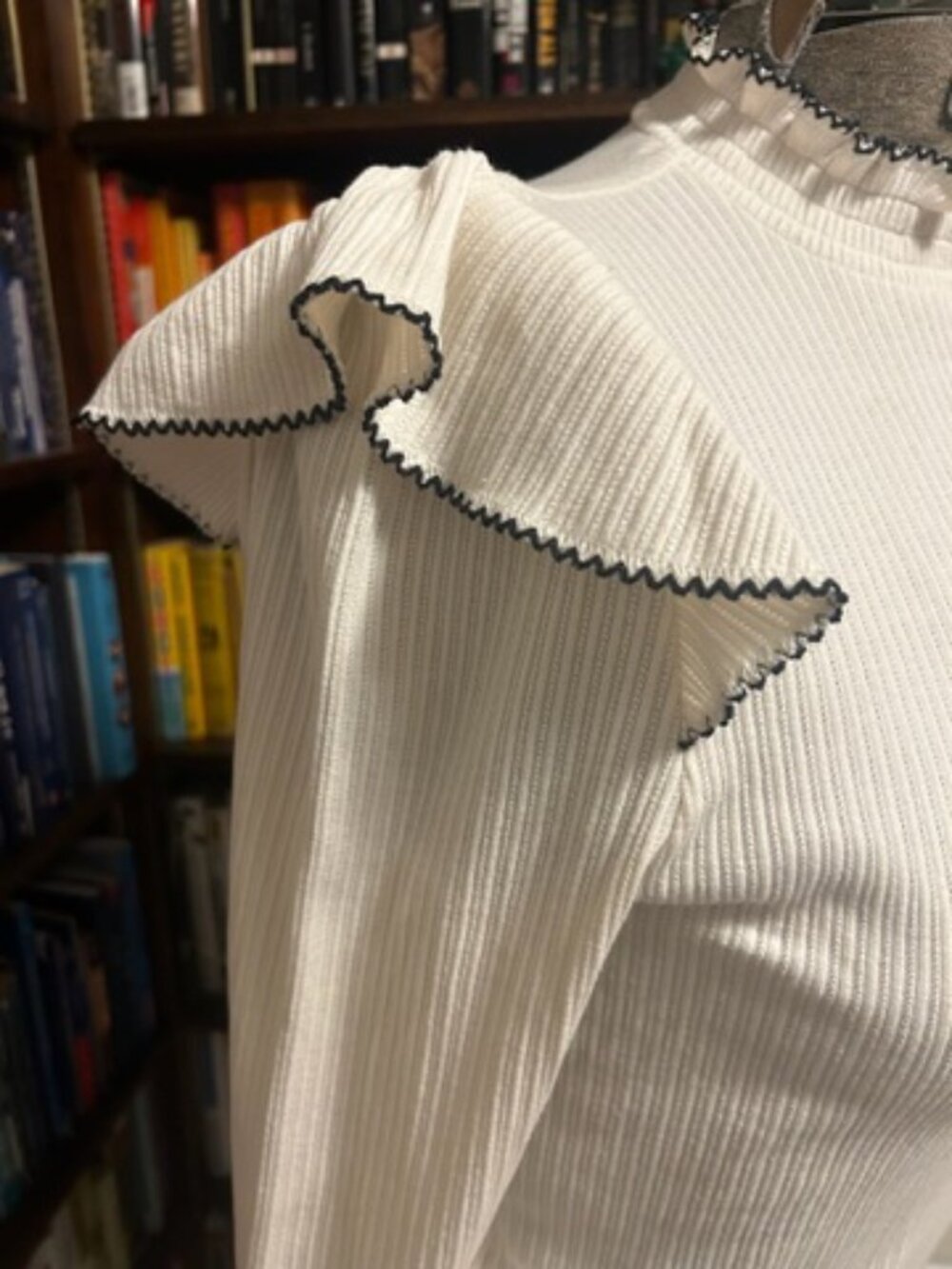 Loft Ruffle Knit Top - Picture 3 of 5